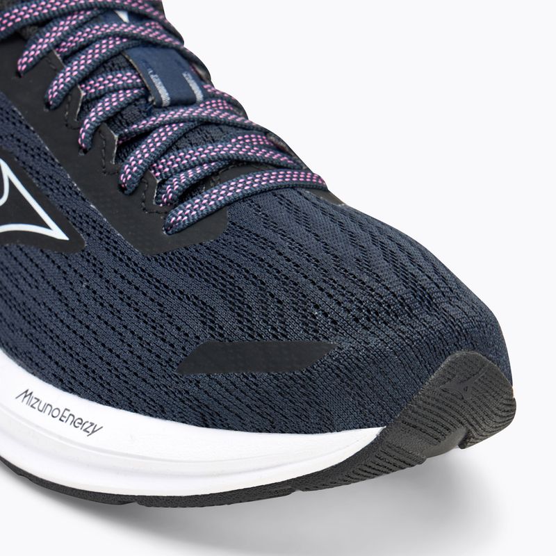 Жіночі бігові кросівки Mizuno Wave Revolt 3 темно-синій півонія/білий/бутон троянди 7