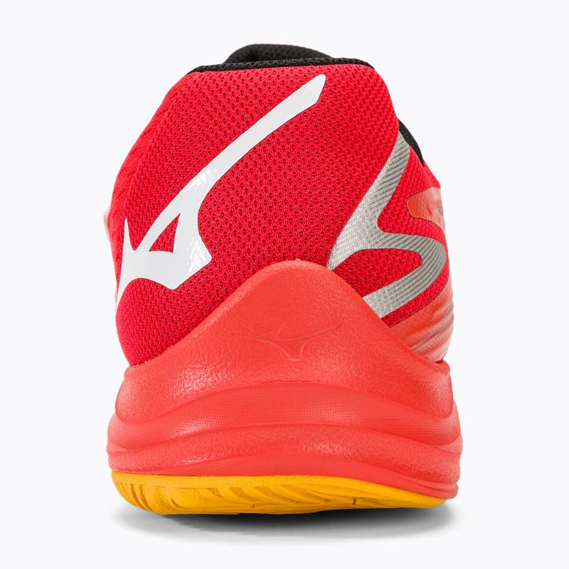 Кросівки волейбольні чоловічі Mizuno Thunder Blade Z radiant red/white/carrot curl 6