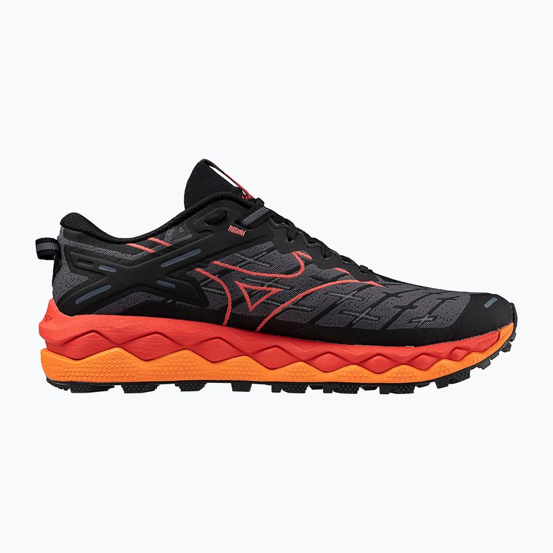 Чоловічі бігові кросівки Mizuno Wave Mujin 10 чорний/кайєнн/настурція 9