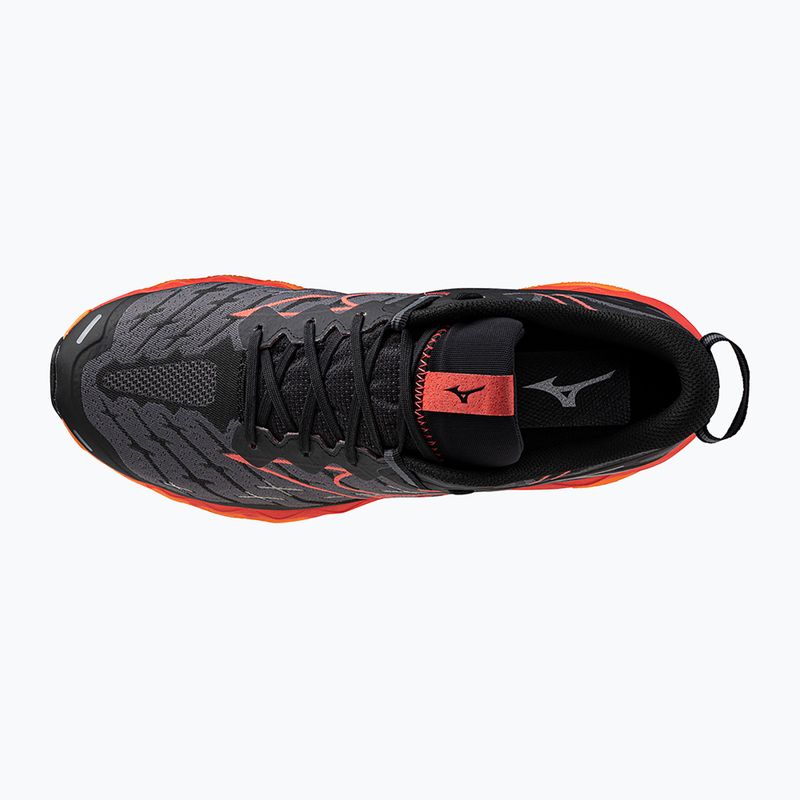 Чоловічі бігові кросівки Mizuno Wave Mujin 10 чорний/кайєнн/настурція 11