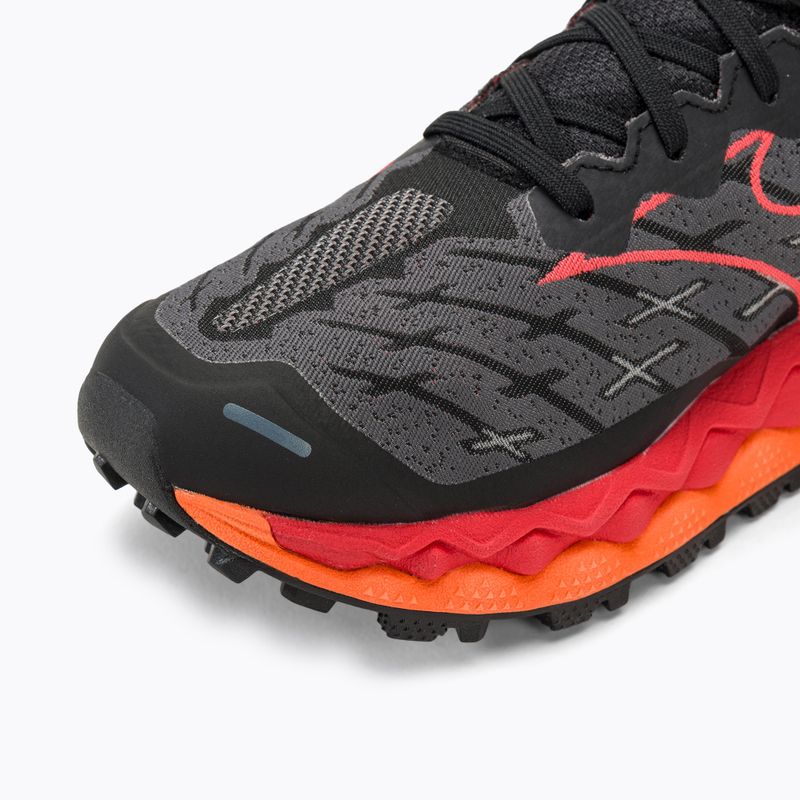 Чоловічі бігові кросівки Mizuno Wave Mujin 10 чорний/кайєнн/настурція 7