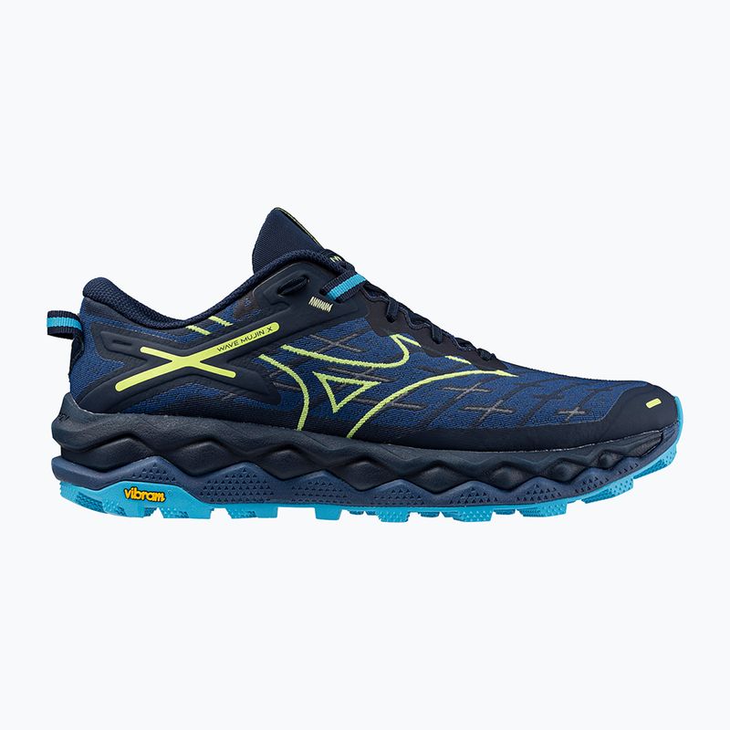 Чоловічі кросівки Mizuno Wave Mujin 10 сукняний синій/яскраво-зелений/шапочка для плавання 8