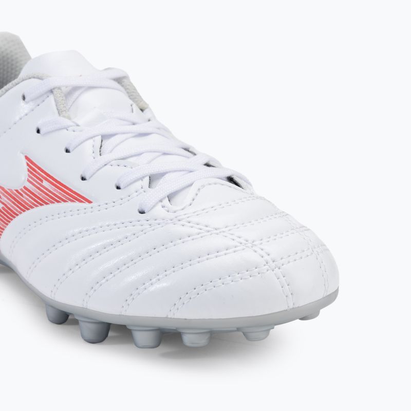 Кросівки футбольні дитячі Mizuno Monarcida Neo III Select AG white/radiant red 7