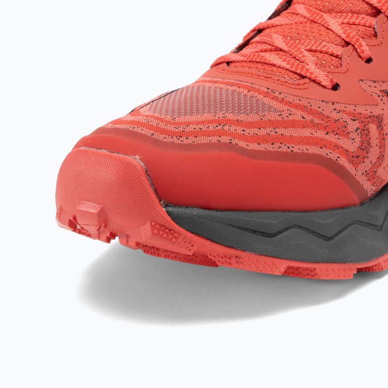 Чоловічі бігові кросівки Mizuno Wave Daichi 8 cayenne/black/high risk red 7