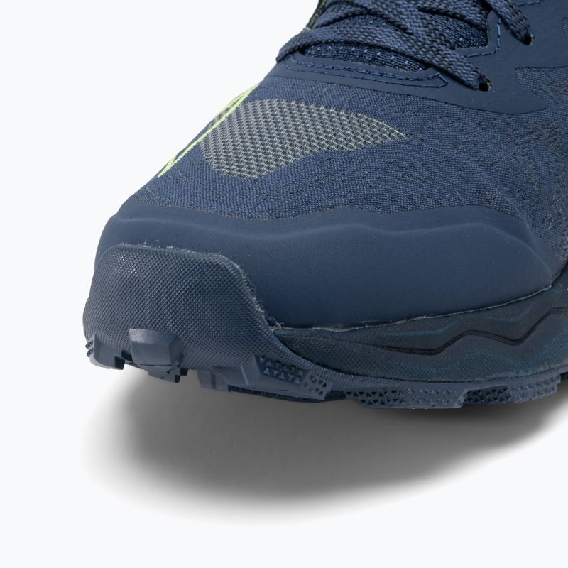 Чоловічі кросівки Mizuno Wave Daichi 8 темно-синій півонія/яскраво-зелений/сукня синій 7