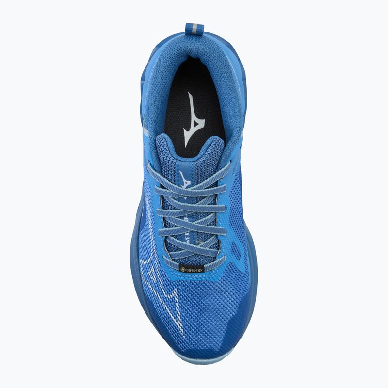 Кросівки для бігу жіночі Mizuno Wave Ibuki 4 GTX marina/ white/ federal blue 5