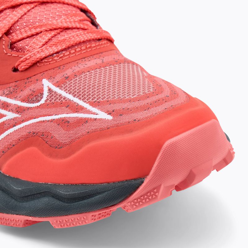 Кросівки для бігу жіночі Mizuno Wave Daichi 8 hot coral/ white/ turbulence 7