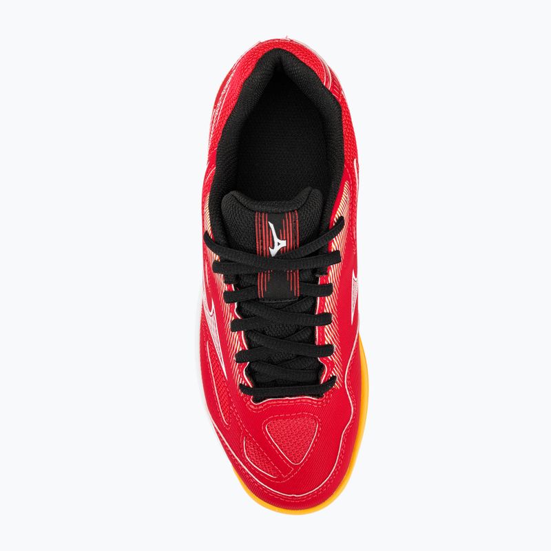 Кросівки для гандболу дитячі Mizuno Stealth Star 2 Jr radiant red/white/carrot curl 6