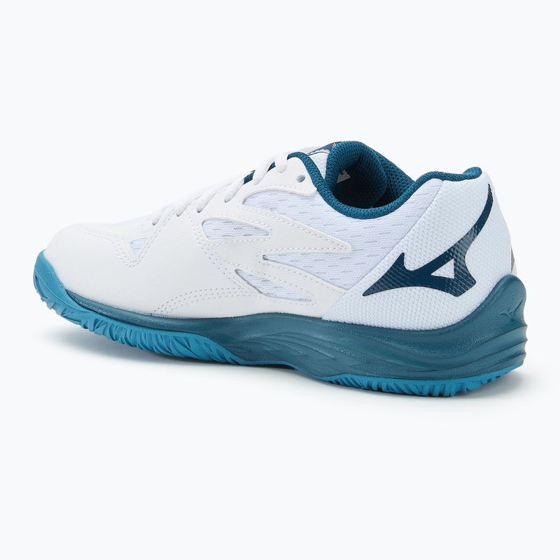 Кросівки волейбольні дитячі Mizuno Lightning Star Z7 white/sailor blue/silver 3