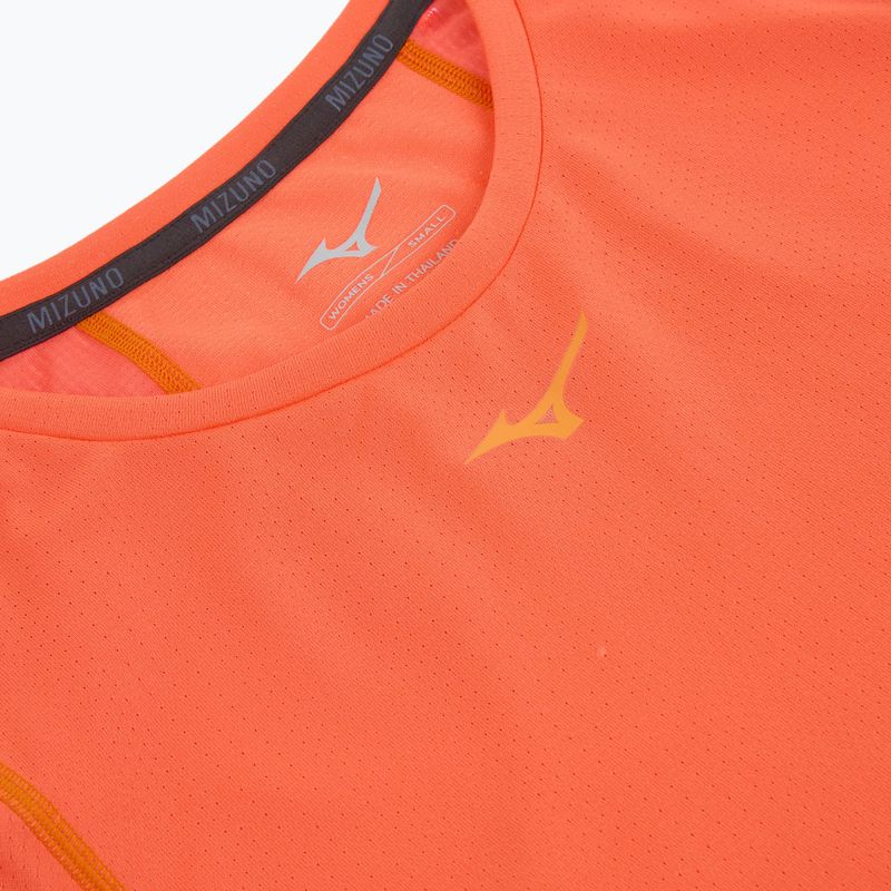Футболка для бігу жіноча Mizuno DryAeroFlow Tee nasturtium 3