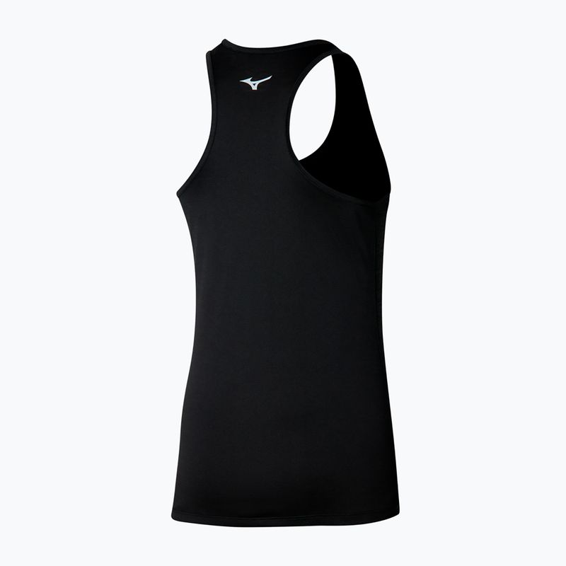 Танк топ для бігу жіночий Mizuno Impulse Core Tank black 2