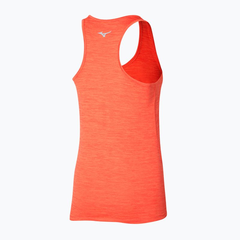 Танк топ для бігу жіночий Mizuno Impulse Core Tank nasturtium 2