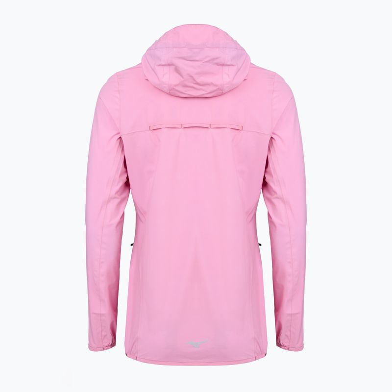 Куртка для бігу жіноча Mizuno Waterproof 20K ER lilac chiffon 2