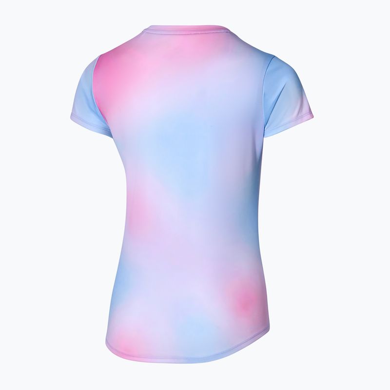 Футболка для бігу жіноча Mizuno Impulse Core Graphic Tee halogen blue 2