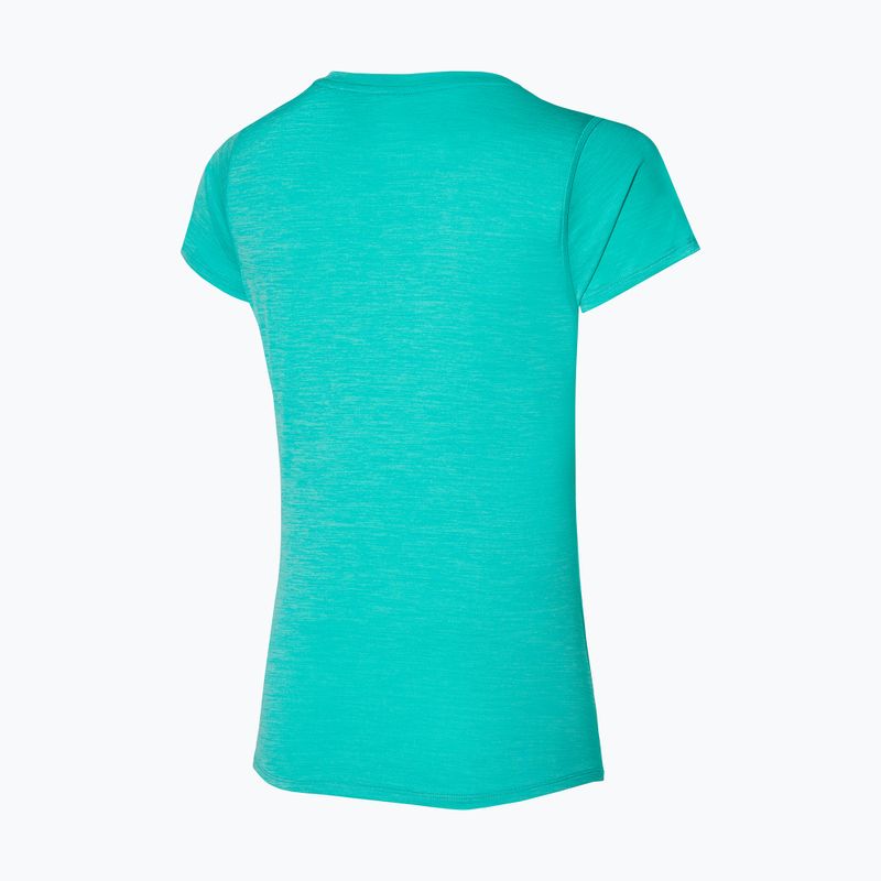 Футболка для бігу жіноча Mizuno Impulse Core RB Tee blue turquoise 2