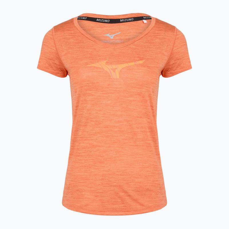 Футболка для бігу жіноча Mizuno Impulse Core RB Tee nasturtuim