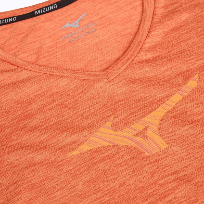 Футболка для бігу жіноча Mizuno Impulse Core RB Tee nasturtuim 3