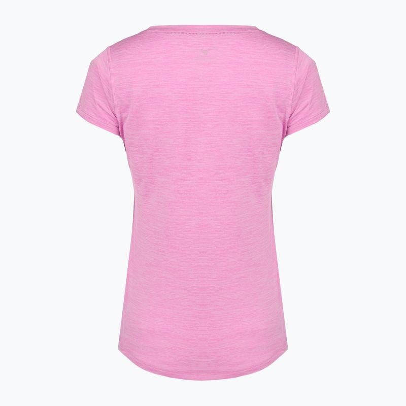 Футболка для бігу жіноча Mizuno Impulse Core RB Tee бузковийc chiffon 4