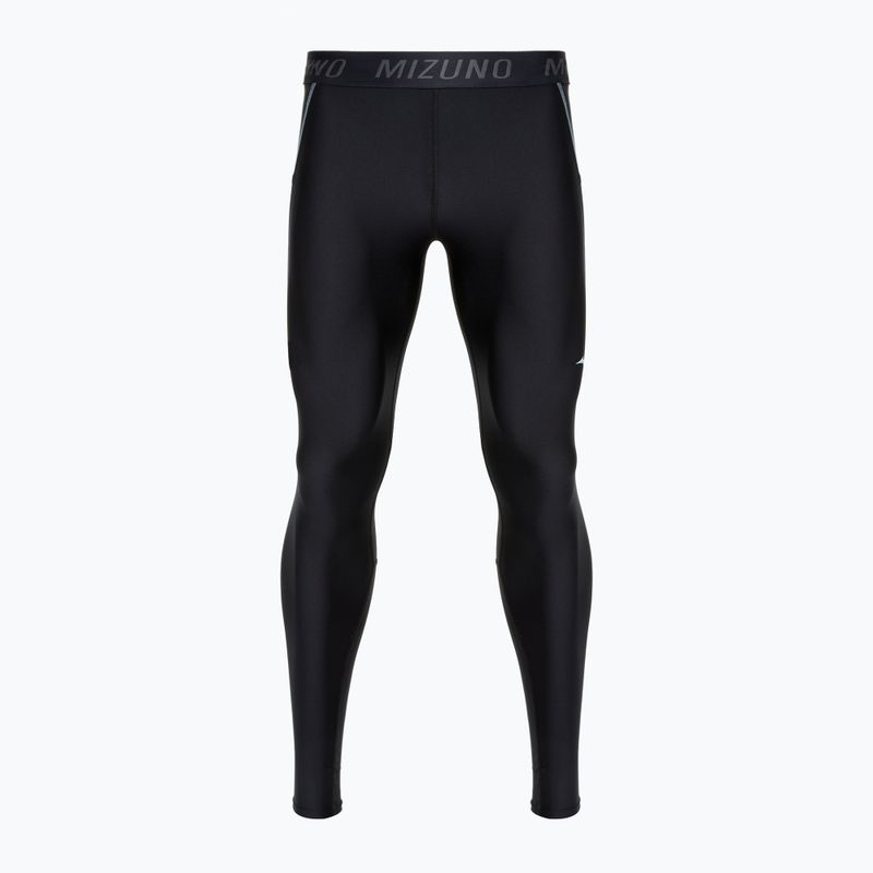 Легінси для бігу чоловічі Mizuno BG3000 Long black/ aquifer