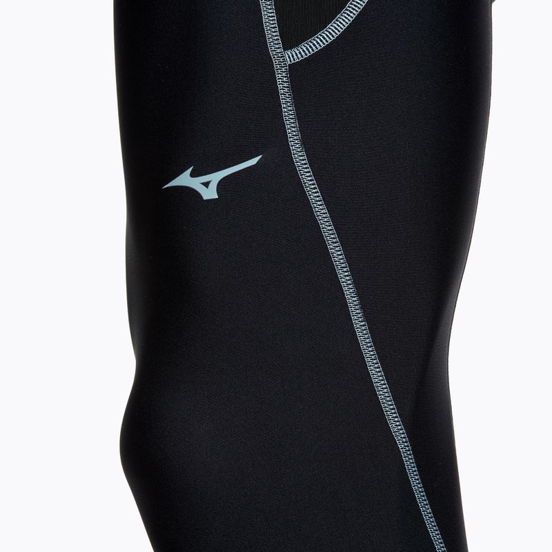 Легінси для бігу чоловічі Mizuno BG3000 Long black/ aquifer 5