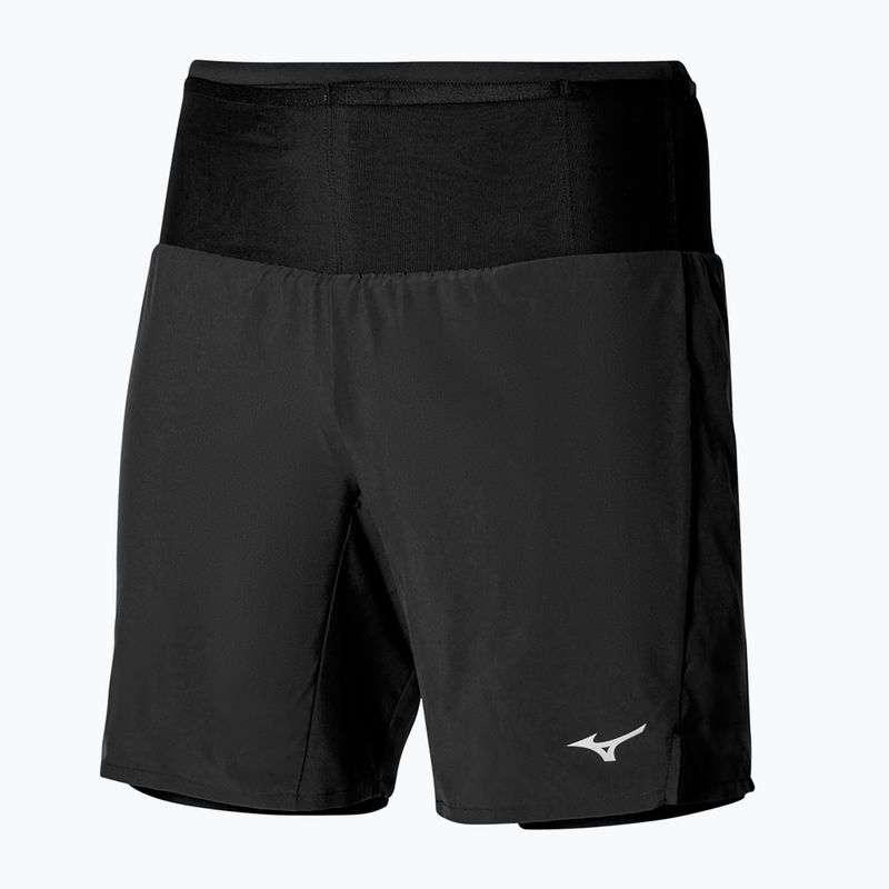 Шорти для бігу чоловічі Mizuno Multi Pocket 2in1 7.5 black 3