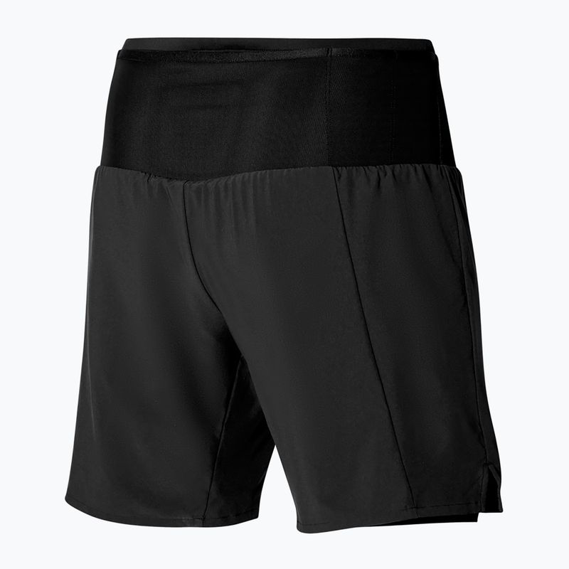 Шорти для бігу чоловічі Mizuno Multi Pocket 2in1 7.5 black 4