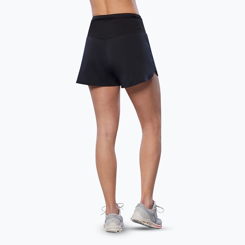 Шорти для бігу жіночі Mizuno Core 5.5 black 2