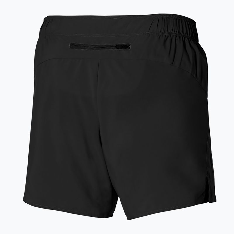 Шорти для бігу жіночі Mizuno Core 5.5 black 4