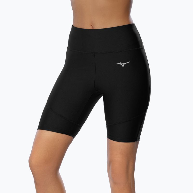 Шорти для бігу жіночі Mizuno Impulse Core Mid Tight black