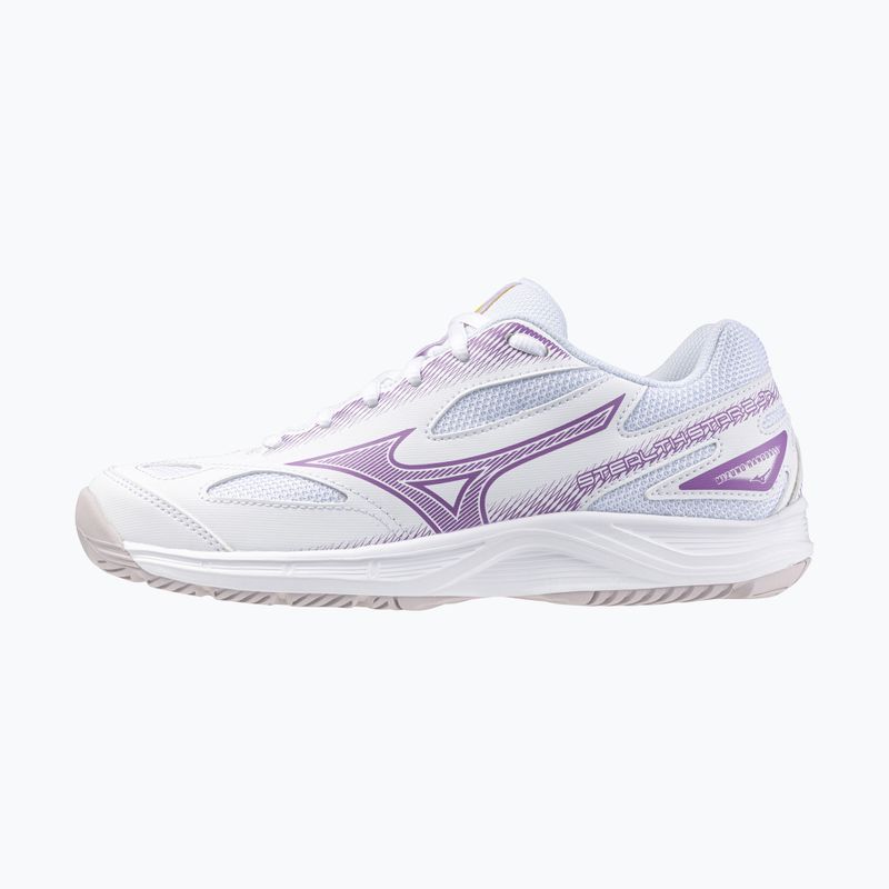 Кросівки для гандболу Mizuno Stealth Star 2 white/patrician purple/quince 8