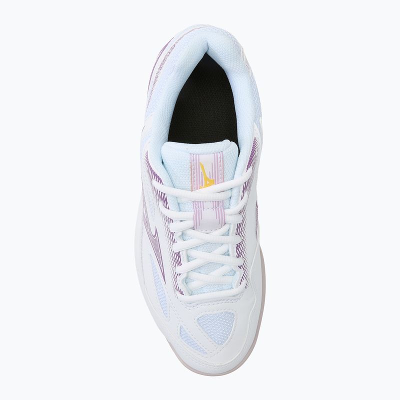 Кросівки для гандболу Mizuno Stealth Star 2 white/patrician purple/quince 5