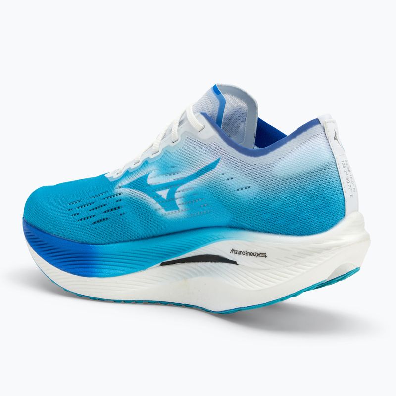 Кросівки для бігу чоловічі Mizuno Wave Rebellion Pro 2 river blue/mugen blue/white 3