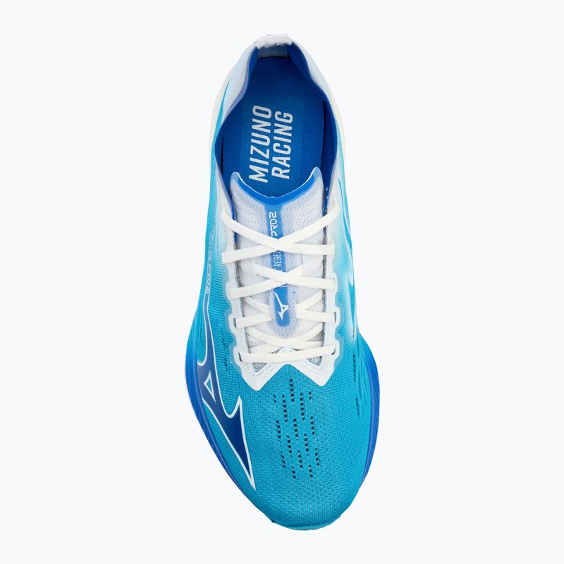 Кросівки для бігу чоловічі Mizuno Wave Rebellion Pro 2 river blue/mugen blue/white 5