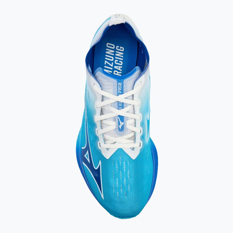 Кросівки для бігу жіночі Mizuno Wave Rebellion Pro 2 river blue/mugen blue/white 5