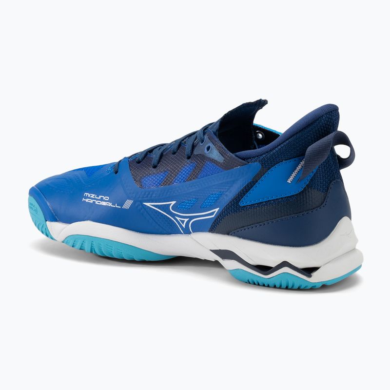 Гандбольні кросівки Mizuno Wave Mirage 5 сині / білі / сині 3