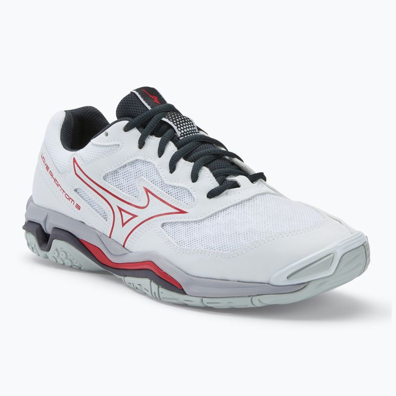 Кросівки для гандболу чоловічі Mizuno Wave Phantom 3 white/salsa/black