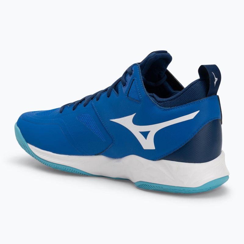 Кросівки волейбольні жіночі Mizuno Wave Dimension Mid mugen blue/white/estate blue 3