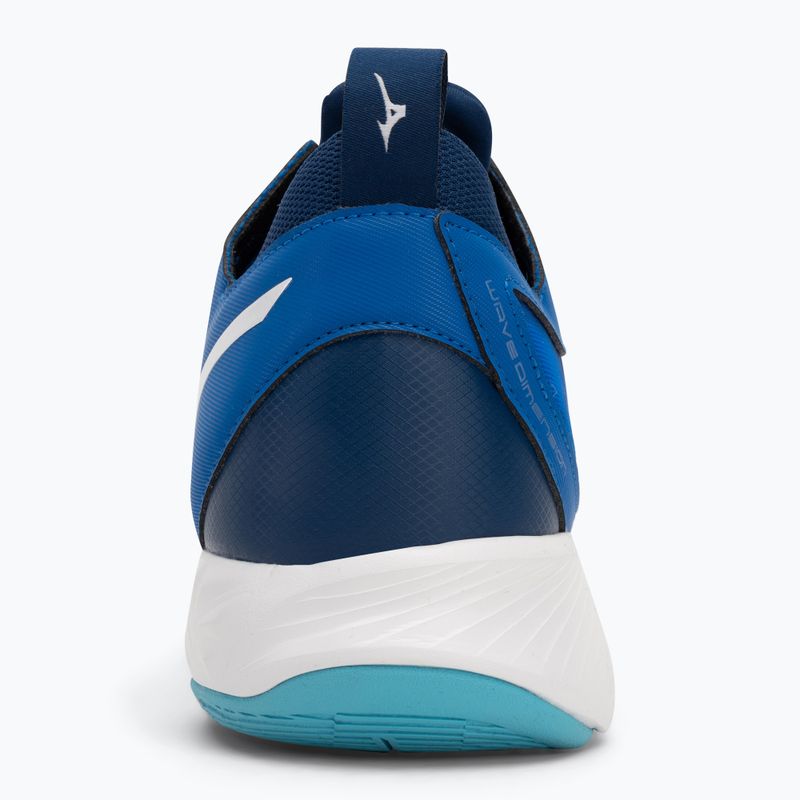 Кросівки волейбольні жіночі Mizuno Wave Dimension Mid mugen blue/white/estate blue 6