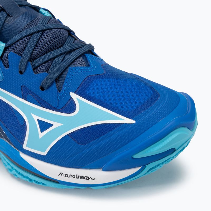 Кросівки волейбольні чоловічі Mizuno Wave Lightning Z8 Mid mugen blue/white/estate blue 7