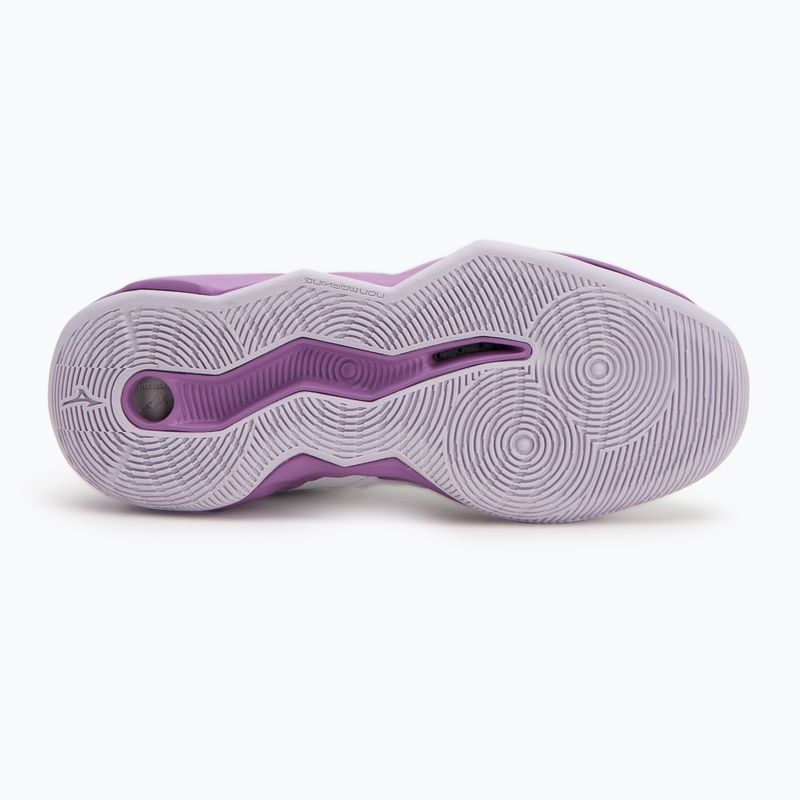 Кросівки волейбольні жіночі Mizuno Wave Dimension white/patrician purple/quince 4