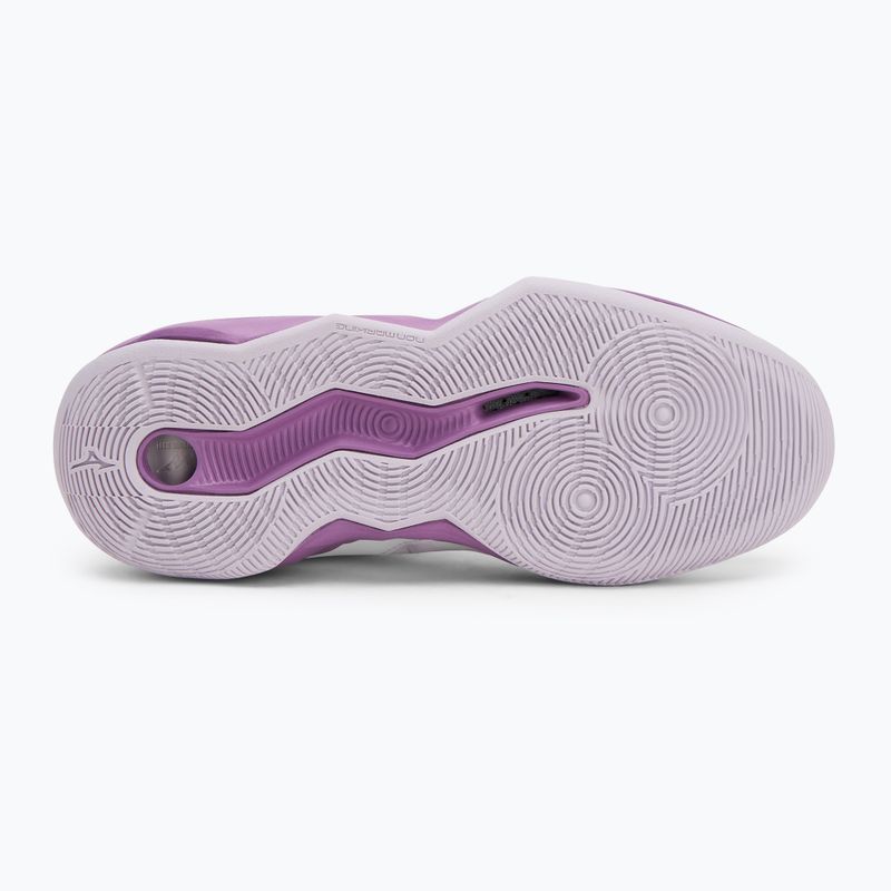 Кросівки для волейболу жіночі Mizuno Wave Dimension Mid white/patrician purple/quince 4