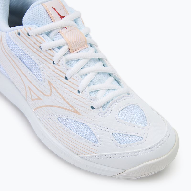 Кросівки волейбольні Mizuno Cyclone Speed 4 white/aleutian/cloud pink 7