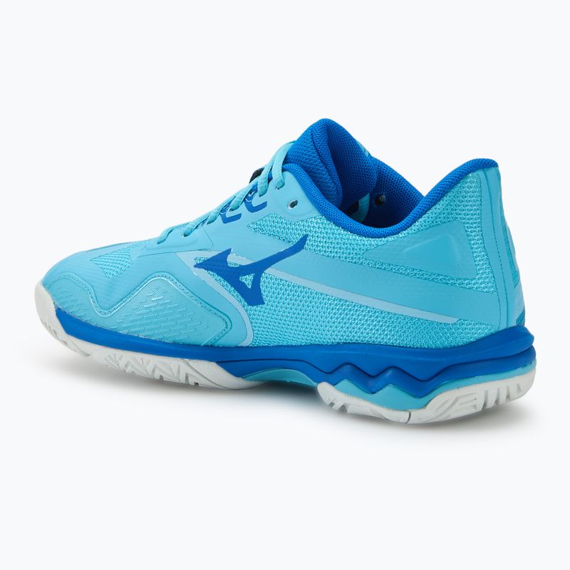 Кросівки для тенісу жіночі Mizuno Wave Exceed Light 2 AC river blue/white/mugen blue 3