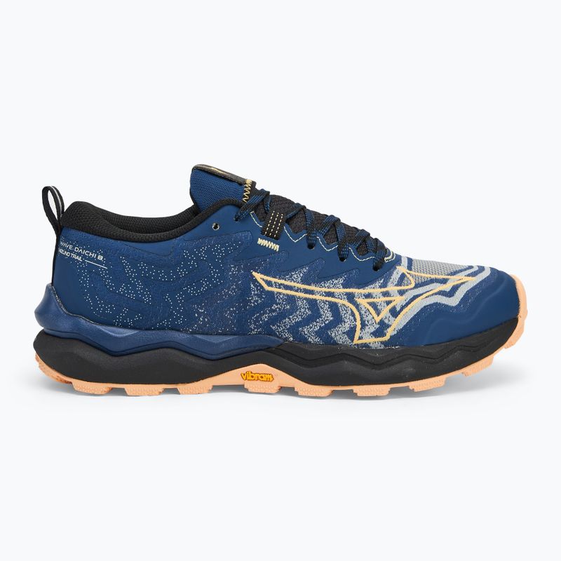 Кросівки для бігу жіночі Mizuno Wave Daichi 8 estate blue/apricot ice/black 2