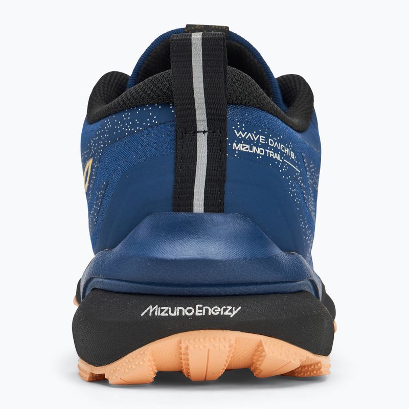 Кросівки для бігу жіночі Mizuno Wave Daichi 8 estate blue/apricot ice/black 6