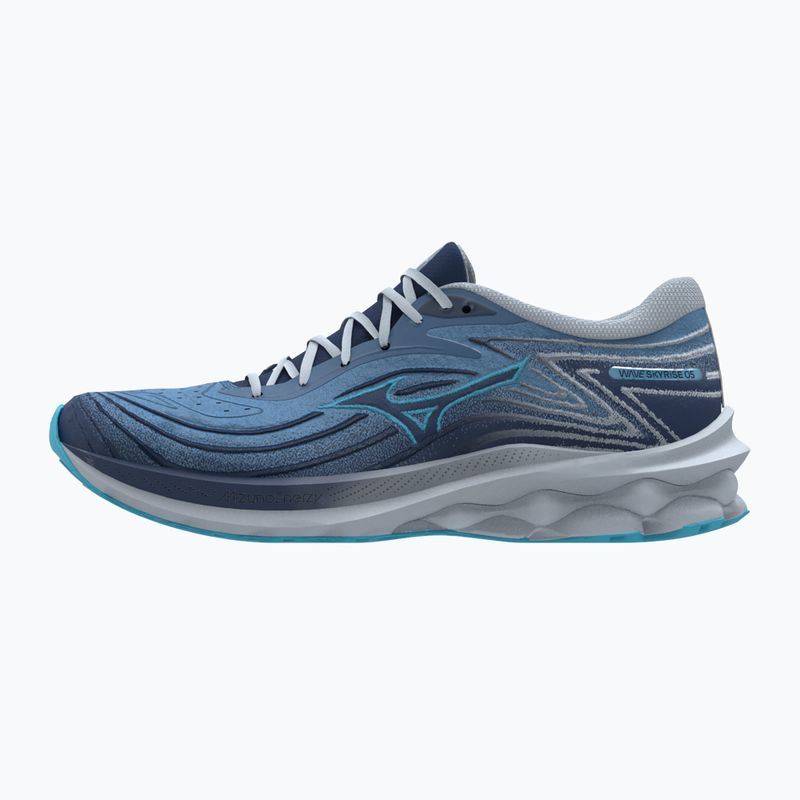 Кросівки для бігу жіночі Mizuno Wave Skyrise 5 parisian blue/river blue/estate blue 8