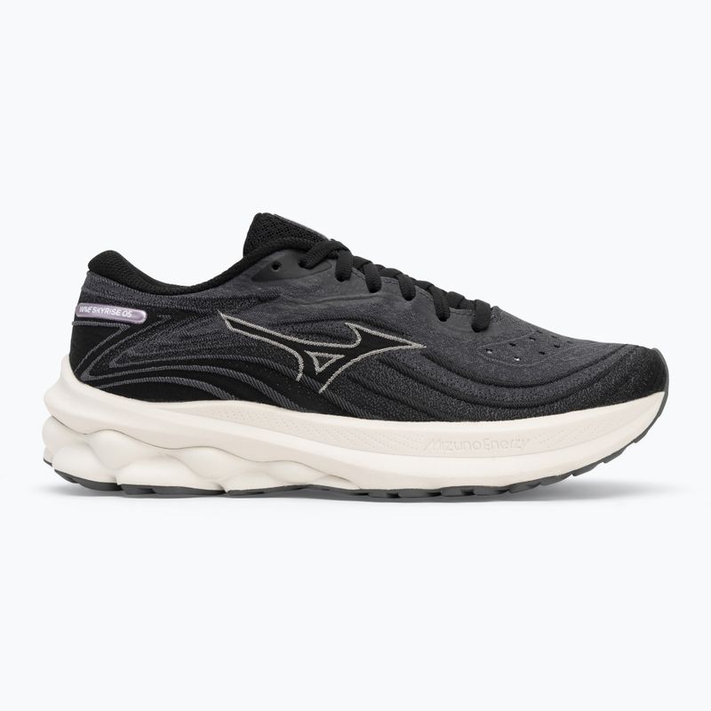 Кросівки для бігу жіночі Mizuno Wave Skyrise 5 iron gate/ white sand/ black 2