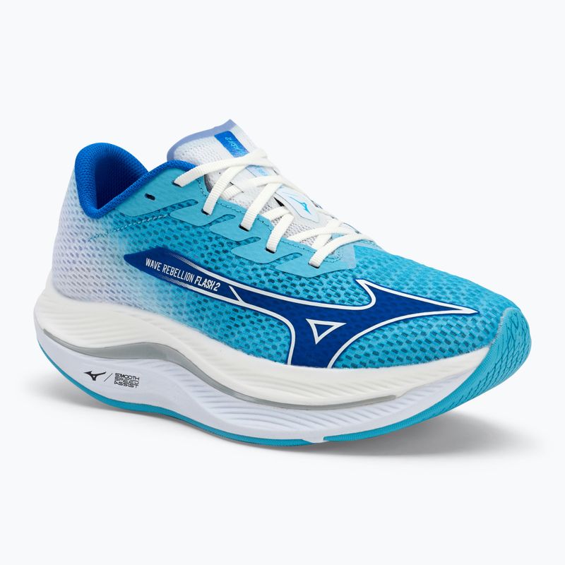 Кросівки для бігу чоловічі Mizuno Wave Rebellion Flash 2 river blue/ mugen blue/white