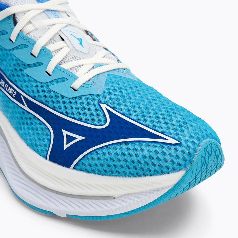 Кросівки для бігу чоловічі Mizuno Wave Rebellion Flash 2 river blue/ mugen blue/white 7