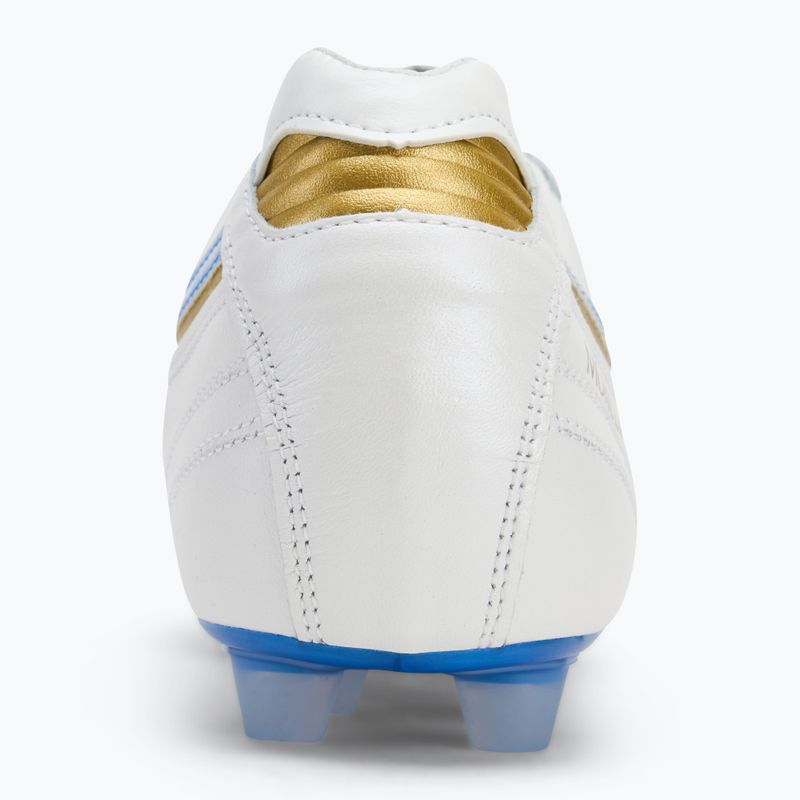 Кросівки футбольні чоловічі Mizuno Morelia II Japan Md white/laser blue/gold 6